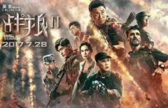 中國(guó)十大戰(zhàn)爭(zhēng)電影排行，戰(zhàn)狼Ⅱ排第一名