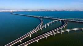 世界第二長的跨海大橋，全長36.48千米