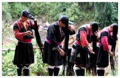 中國第一長發(fā)村：女孩從小蓄發(fā)，最長可達(dá)2.1米