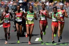 女子馬拉松世界紀錄：肯尼亞選手2小時14分4秒