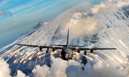 世界上攻擊力最恐怖飛機，AC-130H被稱為飛行炮艇