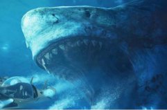 世界十大兇猛古生物，巨齒鯊、鄧氏魚排前兩位