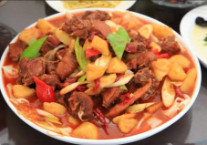 西北菜最受歡迎的十道菜品，新疆大盤雞排第一位